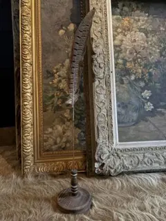 スタンド型オブジェ　羽根