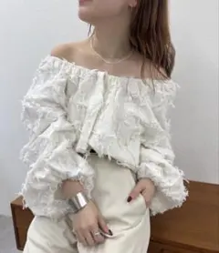 マルチWAYジャガードブラウスのサムネイル