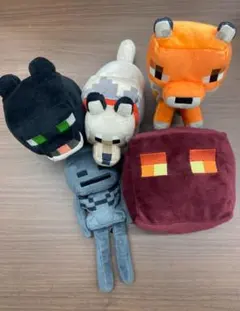 ま*ぃ様 マインクラフト マイクラ ぬいぐるみ セット Minecraft ID