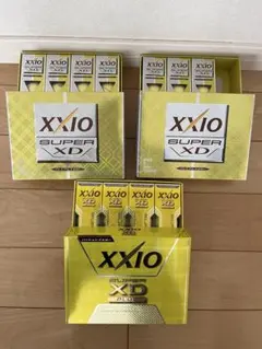 【希少・廃盤】XXIO SUPER XD/XD PLUS イエロー 33球セットのサムネイル