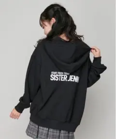 SISTER JENNI　ハーフZIPパーカー160