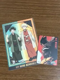 僕のヒーローアカデミア ポストカードとマグネットカードのセット