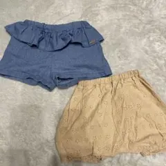 半ズボン　70〜80 2枚