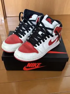 NIKE Air Jordan 1 レッド/ホワイト/ブラック