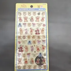 『国内正規品』プーさん　ボンボンドロップシールmini