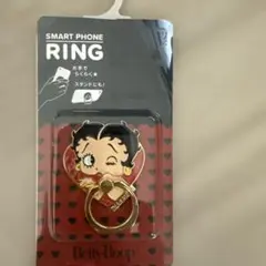 ベティ・ブープ スマホリング