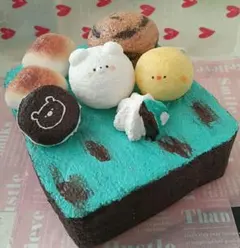 チョコミントースト　手作りスクイーズ