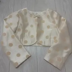 ショートジャケット　ドット　anyfam