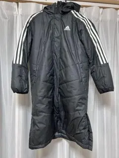 adidas ベンチコート ブラック　キッズ140cm