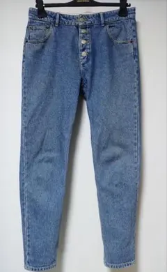 バレンシアガ デニム転写ワイドルーズロングパンツ wUQjqPyidPWE.jpg?width=768