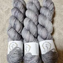 【本日24時まで値下げ】la BIEN AIMÉE 手染めメリノウール 3かせ