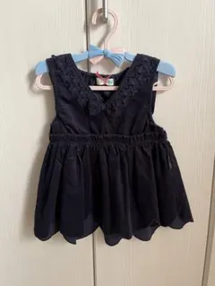 タグ付き新品　ニットプランナー コーデュロイ ジャンパースカート 90cm