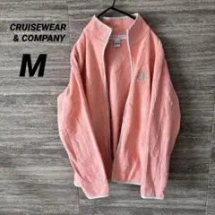 CRUISEWEAR & COMPANYピンクフリースジャケット 海外古着 M