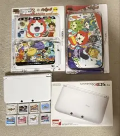 【値下げ交渉可】ニンテンドー3DSLL ホワイト ソフト
