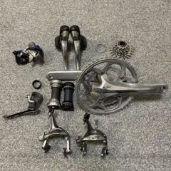SHIMANO 105 5700系シルバー　コンポセット 希少カラーのサムネイル