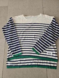 ★お値下げ[アズノゥアズオオラカ　a.no.ne.ne]　春色ボーダーニット