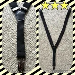 【調整可能な黒のY字型サスペンダー】キッズ☆ジュニア☆卒園式☆入園式☆入学式