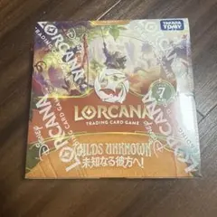 LORCANA ディズニー　シュリンク付き未開封BOX 2026年最新】ロルカナ box シュリンク付きの人気アイテム - メルカリ