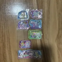 ジュエルペット　ホログラム　ぷくぷく　シャカシャカ　シール　平成レトロ