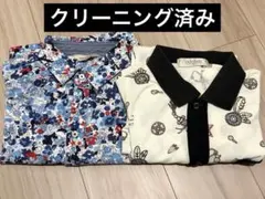 極美品❤️UVカット／吸水速乾／遮熱❤️adabat ゴルフ場柄 半袖