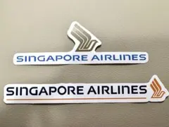 シンガポール航空 シンガポールエアライン ステッカー シール 2枚セット