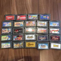 ゲームボーイアドバンスソフト30本まとめ売り