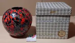 昭和レトロ　ART GLASS　花瓶 　(匿名配送)