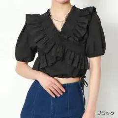 GORGE レディース ブラウス ガーリー映え ボリューム袖 春夏秋のサムネイル