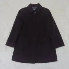 【上質】SANYO COAT ウールカシミヤ混コート ブラウン 日本製 11号のサムネイル