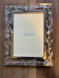 MIKIMOTO 花柄アクリルフォトフレーム　未使用