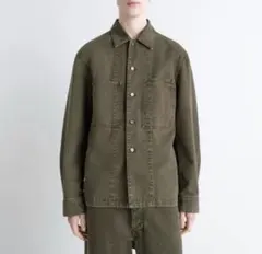 LEMAIRE ルメール ワークウェアオーバーシャツ 44 モスグリーンのサムネイル