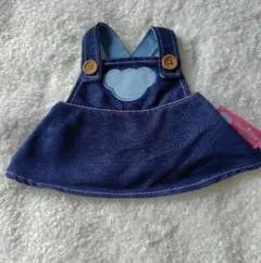 シェリーメイ用コスチューム　サロペットスカート シェリーメイ 服 着せ替え コスチューム もふもふリュック付
