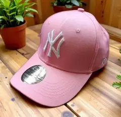 NY ピンク NewEra 9FORTY ベルト調整