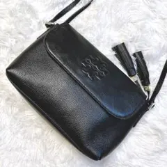 ✨美品✨トリーバーチ テア ホーボー ショルダーバッグ レザー 黒 