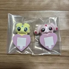 プリキュア　くじ　E賞　ちらりんフレンズ　フィギュア　2種　メップル　ミップル