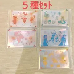 Happyくじ　ディズニー　Ｈ賞 マルチケース　５種セット