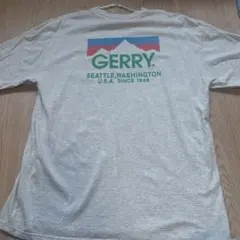 GERRY Tシャツ グレー バックプリントのサムネイル