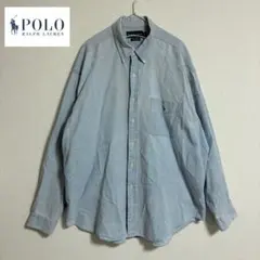 Polo by Ralph Lauren ビックシャツ　シャンブレー　XLサイズ