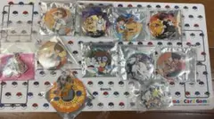 デジモンアドベンチャー　太一　アグモン　ウォーグレイモン　缶バッジ　キーホルダー