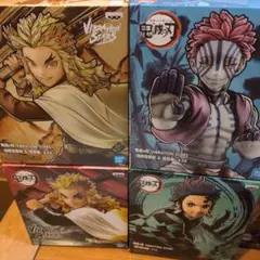 鬼滅の刃 VIBRATION STARS 炭治郎 猗窩座 煉獄 4体セット