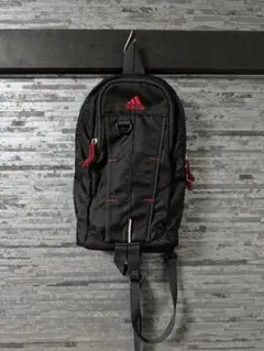 adidas ブラック ショルダーバッグ