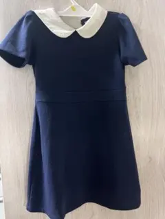 冠婚葬祭　ワンピース　紺