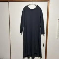 ワンピース　チャコールグレー　レプシィム