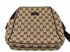 GUCCI GGキャンバス ショルダーバッグ