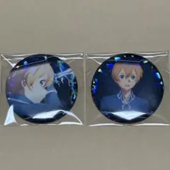 【即購入⭕️】SAO ユージオ ホログラム缶バッジ 限定 新品 2点セット