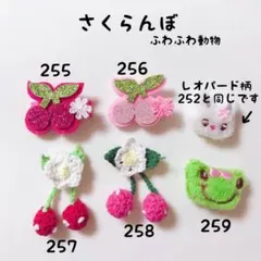 さくらんぼ ❁255〜259