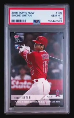 PSA10】大谷翔平 Bowman30周年記念カード プリントサイン - メルカリ
