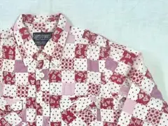 LEFTY O'DOULS パッチワーク 長袖 チェックシャツ　90s 00s