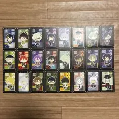 刀剣乱舞　フリューくじ　ぽちくじ　くじ半券　24枚セット