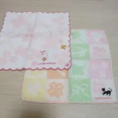 LAURA ASHLEY パッチワークハンカチ